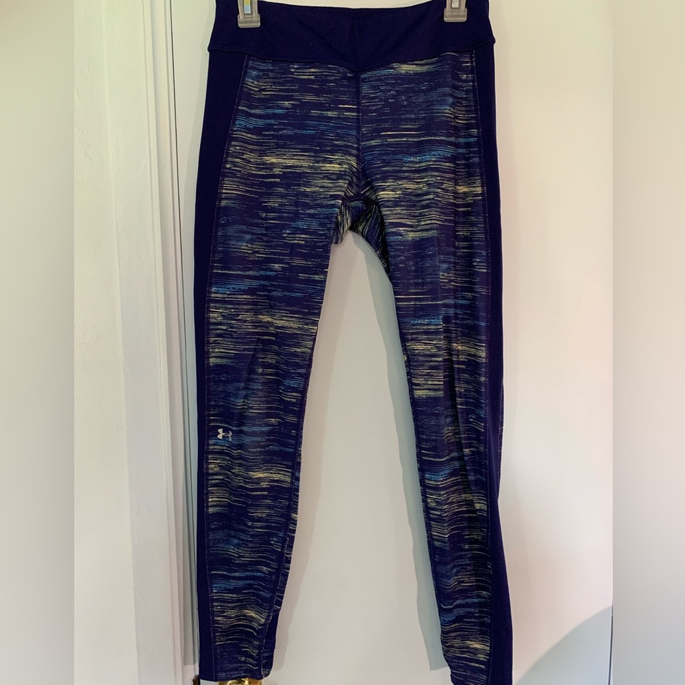 Under Armour Lightly Lined Blue Leggings
